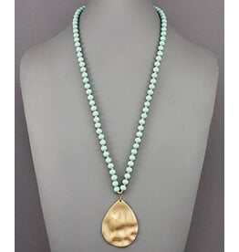 Golden Stella Seafoam Whisper Necklace