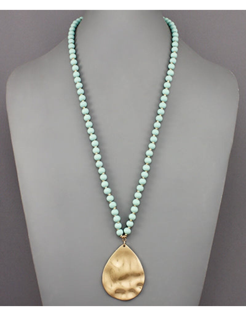 Golden Stella Seafoam Whisper Necklace
