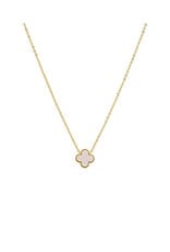 Golden Stella Shamrock Shine Necklace