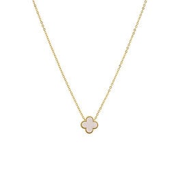 Golden Stella Shamrock Shine Necklace