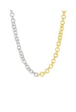 Golden Stella Split Necklace