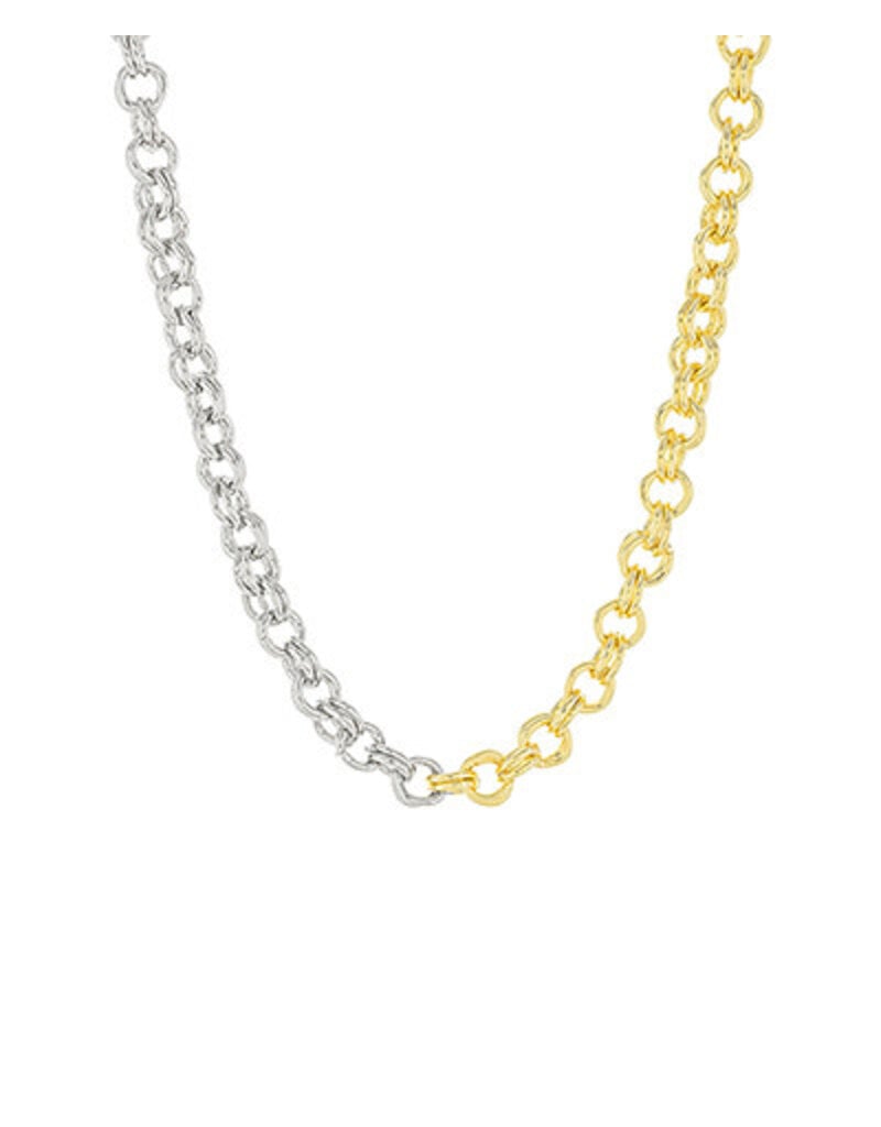 Golden Stella Split Necklace