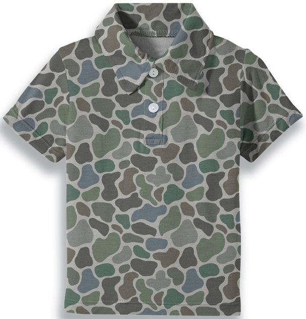 Goosies Camo Polo Shirt
