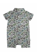 Goosies Camo Polo Romper