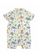 Goosies Ocean Friends Polo Romper
