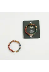 Geo Central Zodiac Crystal Bead Bracelet