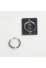 Geo Central Zodiac Crystal Bead Bracelet