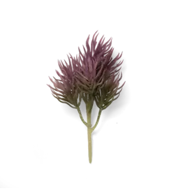 Chive Premium Artificial Succulent Coral Succulent Cluster