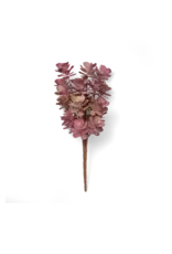 Chive Premium Artificial Succulent Pink Succulent Bush