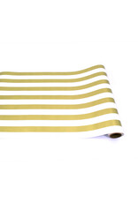 Hester & Cook Classic Stripe Table Runner Gold