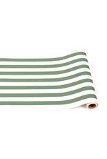 Hester & Cook Classic Stripe Table Runner Dark Green