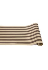 Hester & Cook Kraft Stripe Table Runner Brown