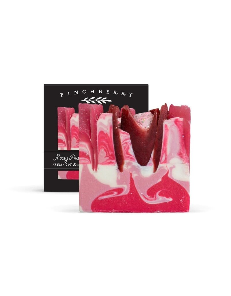 Finch Berry Boxed Soap Bar Rosey Posey