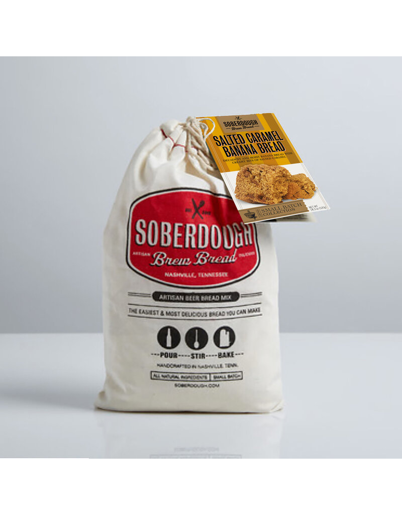 Soberdough Brew Bread Mix Salted Caramel Banana