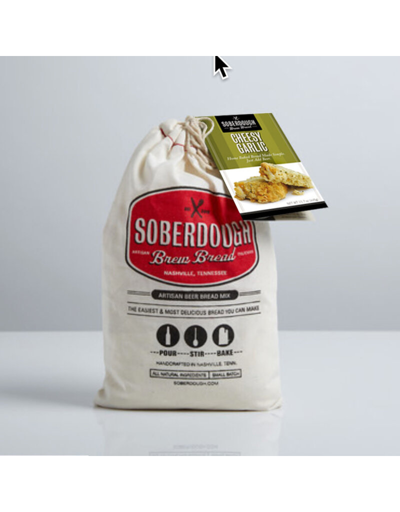 Soberdough Brew Bread Mix Cheesy Garlic