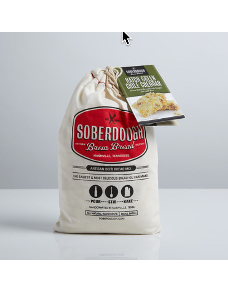 Soberdough Brew Bread Mix Hatch Green Chile Cheddar