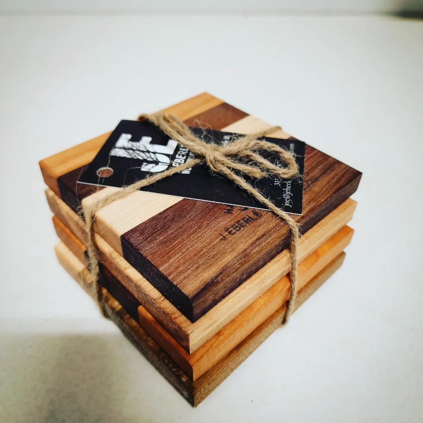 J Eberle Woodworking Coasters - Set of 4