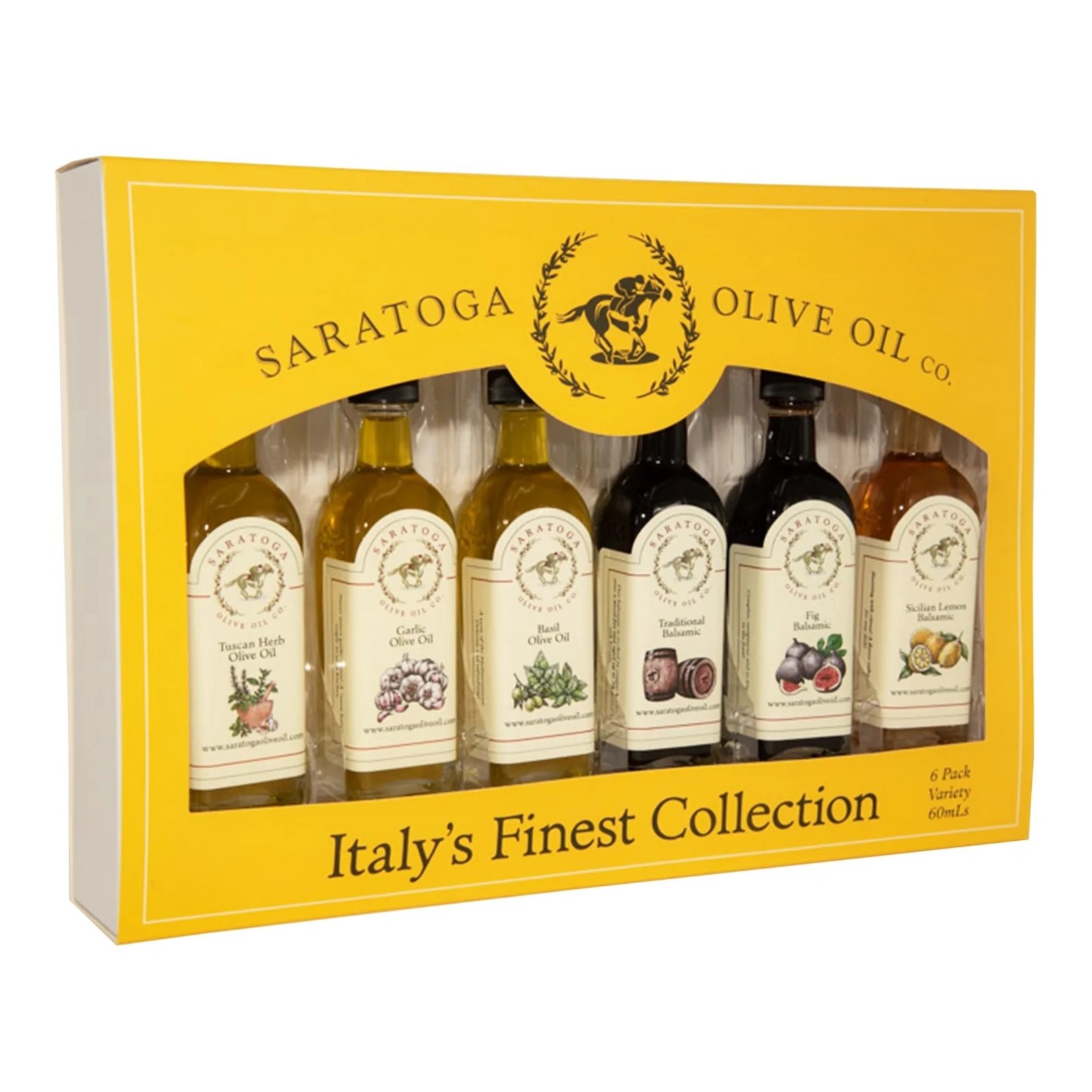 Saratoga Olive Oil Co. Saratoga 60ml Collection - Italy's Finest
