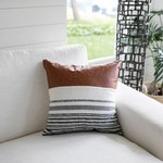Foreside Home Hand Woven Samuel Pillow - 20 x 20