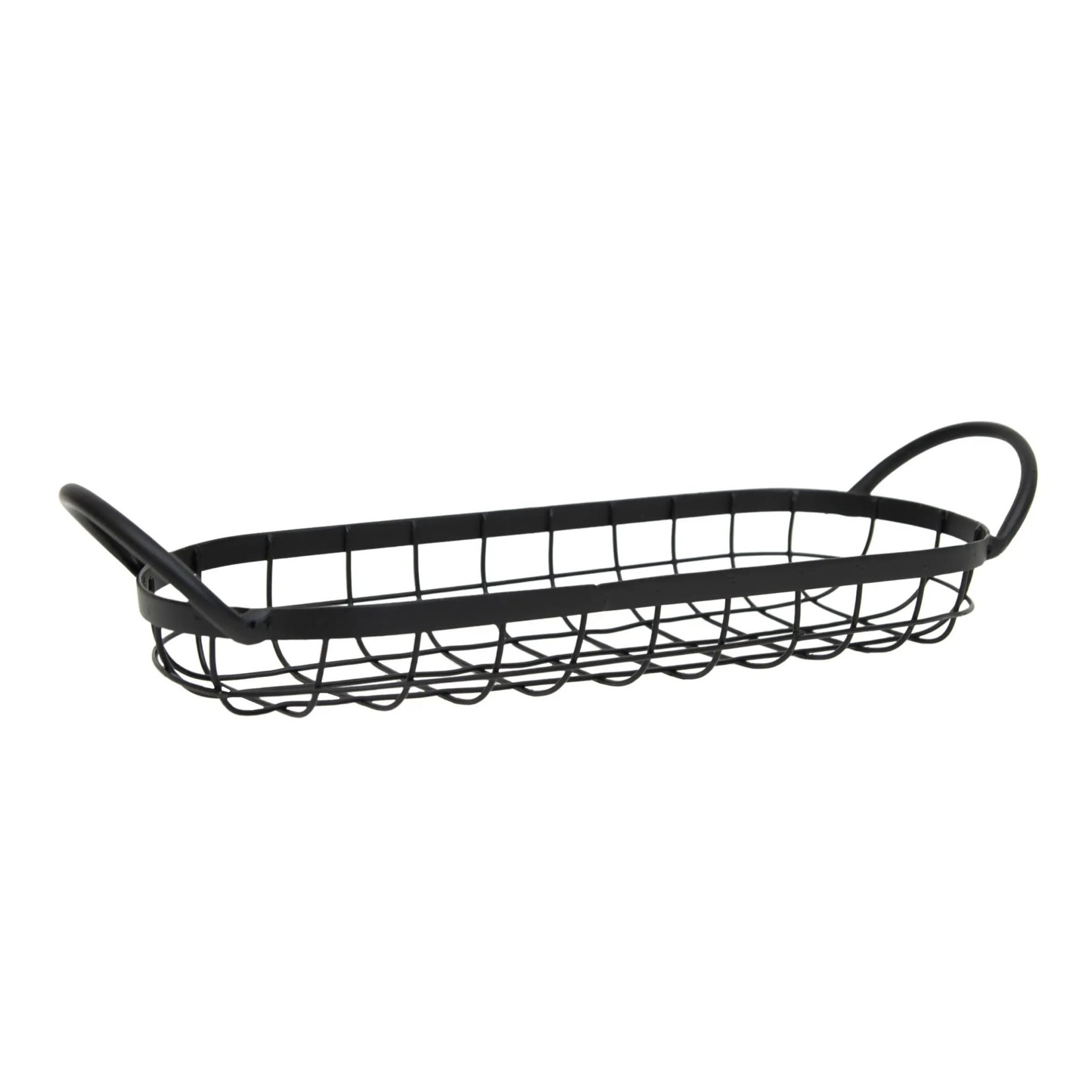 Foreside Home Prescott Oblong Wire Basket