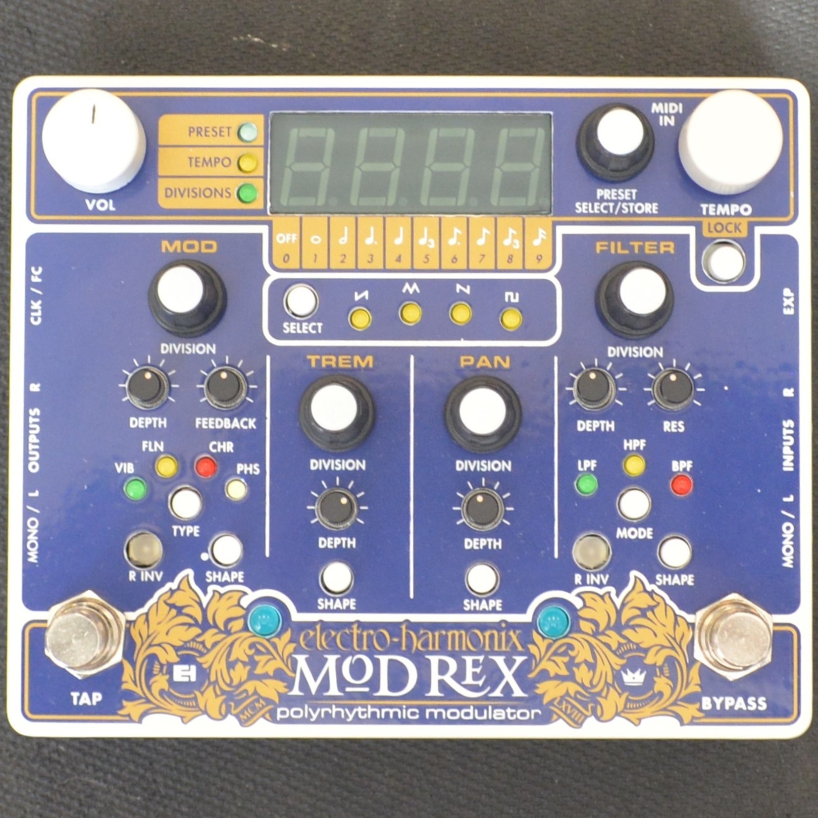 Electro-Harmonix Electro-Harmonix Mod Rex Polyrhythmic Modulator