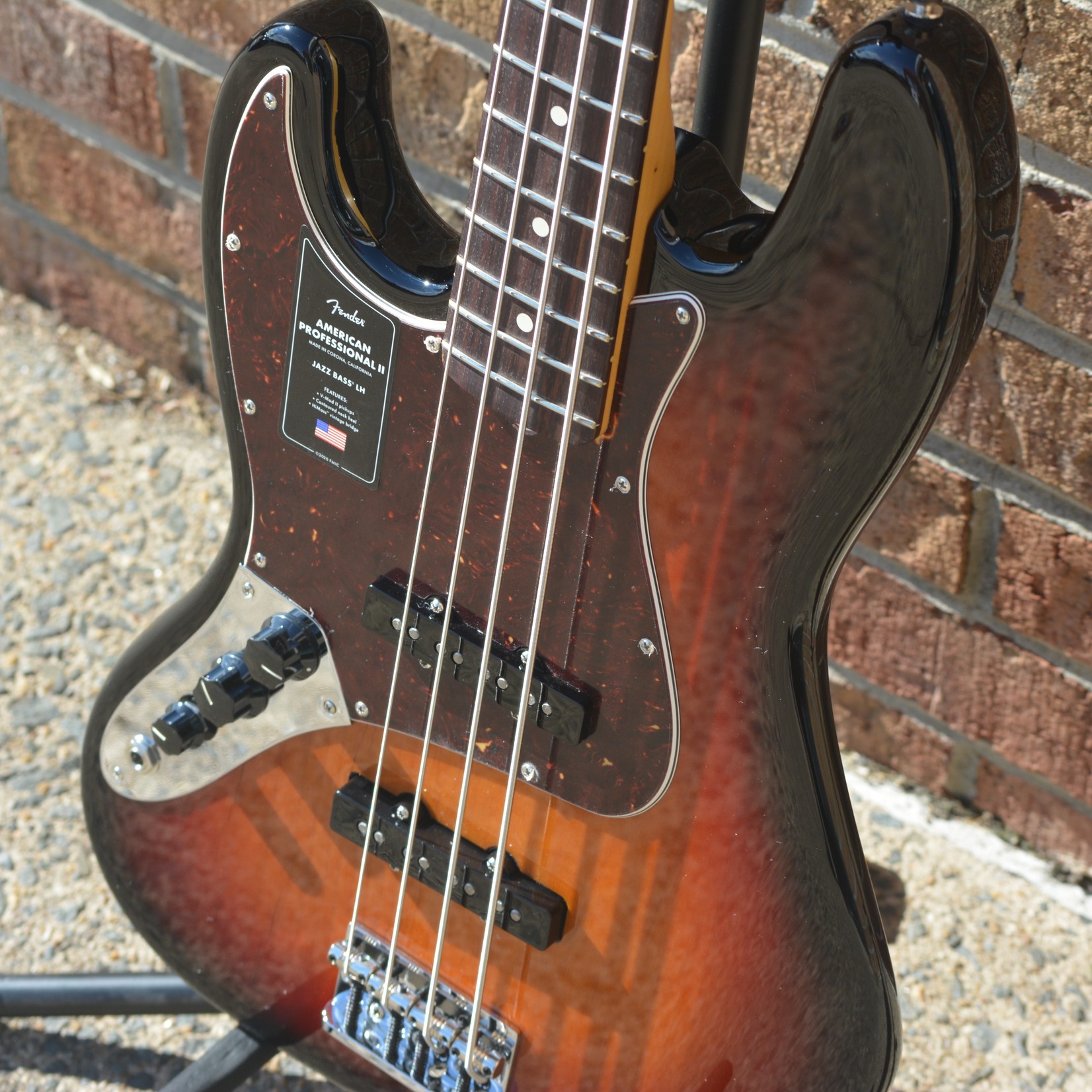 Fender Fender American Professional Jazz Bass II  Left Hand 2021 3-Color Sunburst