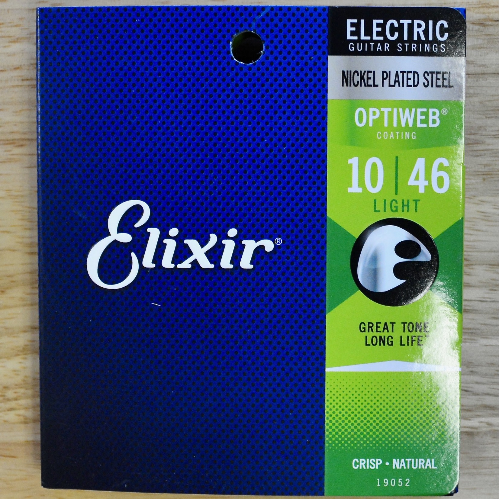 Elixir Elixir Nickle Electric Strings Optiweb Coating Light