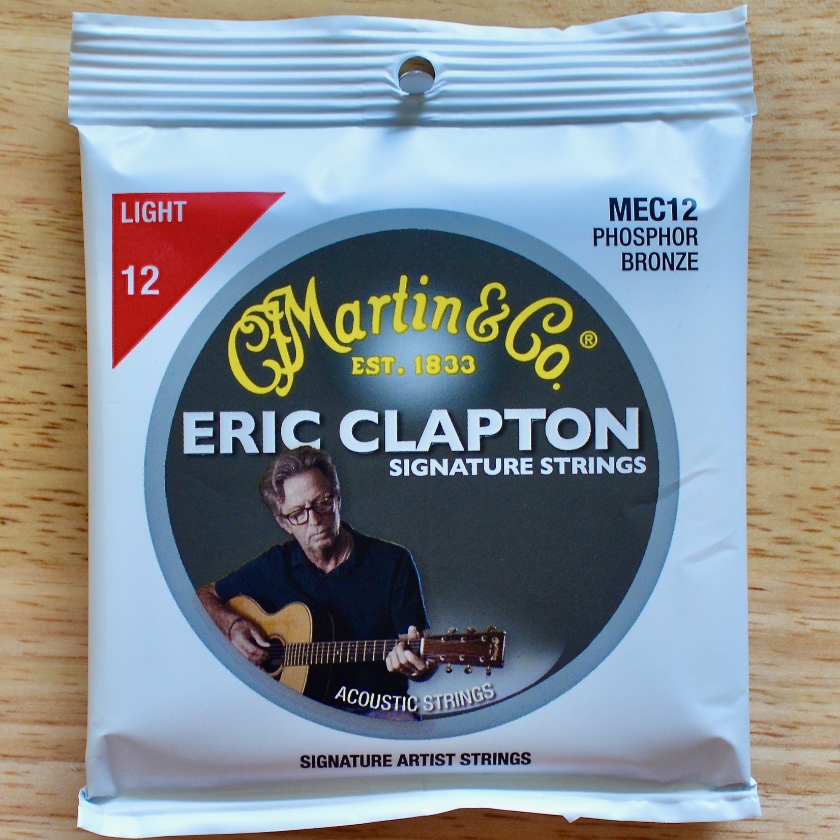 Martin Martin MEC12 Eric Clapton Strings Phosphor Bronze Light