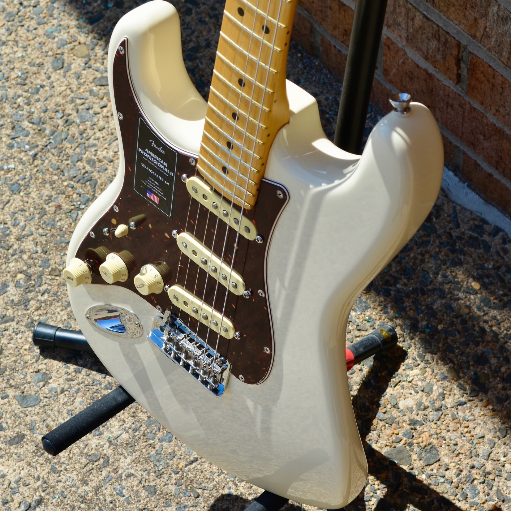 Fender Fender American Professional II Stratocaster Left Hand Olympic White