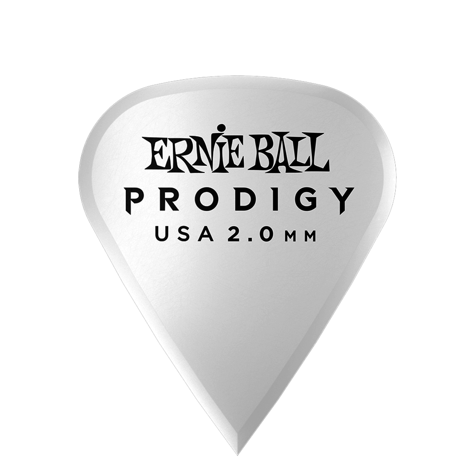 Ernie Ball Ernie Ball 2.0MM White Sharp Prodigy Picks 6 Pack