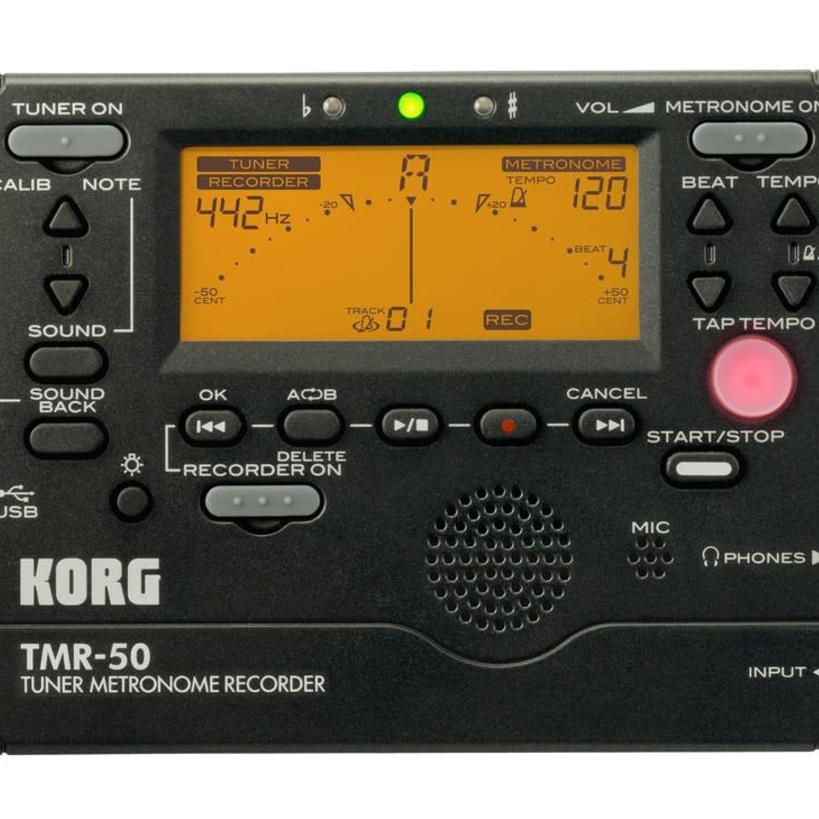Korg Korg Tuner Metronome Recorder TMR-50