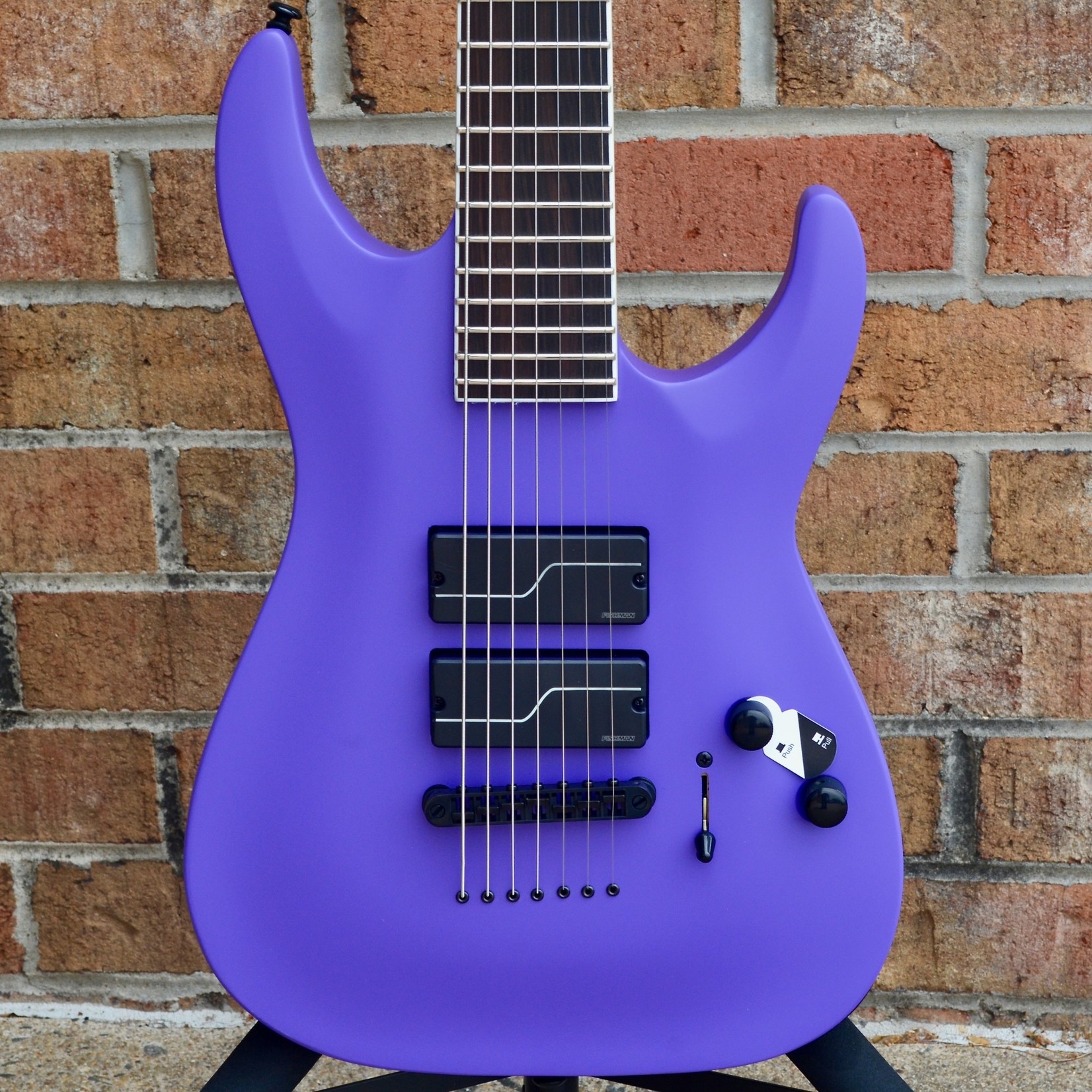ESP LTD ESP LTD SC-607 Baritone Purple Satin