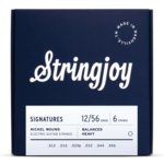 Stringjoy Stringjoy Signatures  Balanced Heavy Gauge (12-56) Nickel Wound Electric Guitar Strings