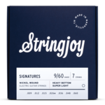 Stringjoy Stringjoy Signatures 7 String Heavy Bottom Super Light Gauge (9-60) Nickel Wound Electric Guitar Strings