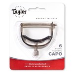 Taylor Taylor Capo, 6-String, Bright Nickel