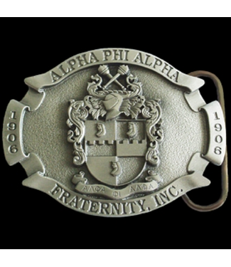 ΑΦΑ 3D Pewter Belt Buckle