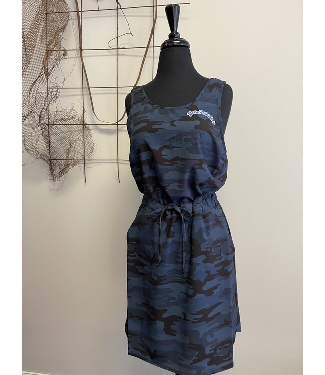 ΖΦΒ SALE! ZPB Zeta Phi Beta Blue Camo Dress (SP26)