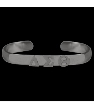 ΔΣΘ SALE! DST Bangle Bracelet Silver (FA25) Last One 50^ Off