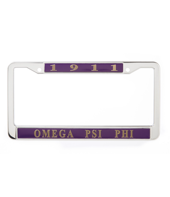 ΩΨΦ OPP License Plate Holder (FA25)