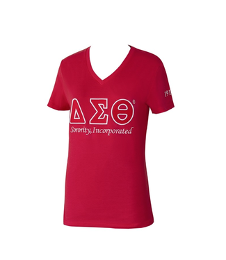 ΔΣΘ DST Luxury V-Neck T-Shirt