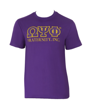 ΩΨΦ OPP Luxury T-Shirt (*I2)