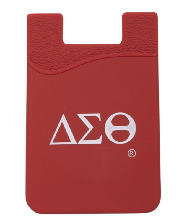 ΔΣΘ DST Silicone Phone Wallet