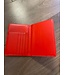 ΔΣΘ DST Red Leather Passport Cover