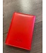 ΔΣΘ DST Red Leather Passport Cover