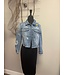 ΣΓΡ Fringed Medium Light Denim Jacket