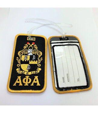 ΑΦΑ APA Shield Embroidered Luggage Tag (FA24)