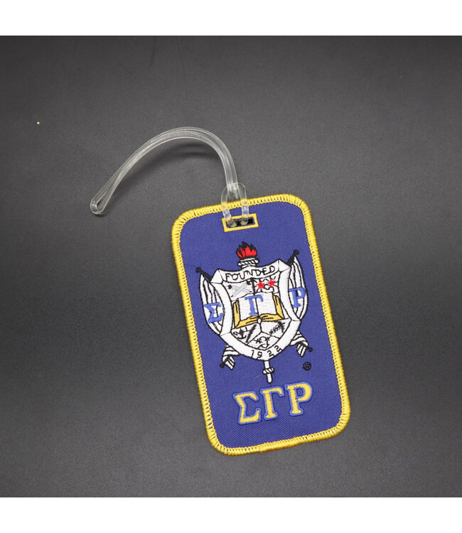 ΣΓΡ SGR Shield Embroidered Luggage Tag