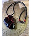 W Jazspire Black Obsidian Necklace
