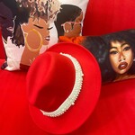 ΔΣΘ DST Red Hat with Pearls (I2)