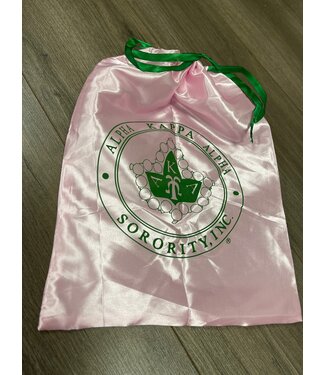 ΑΚΑ SALE! AKA Satin Drawstring Bag (SP26)
